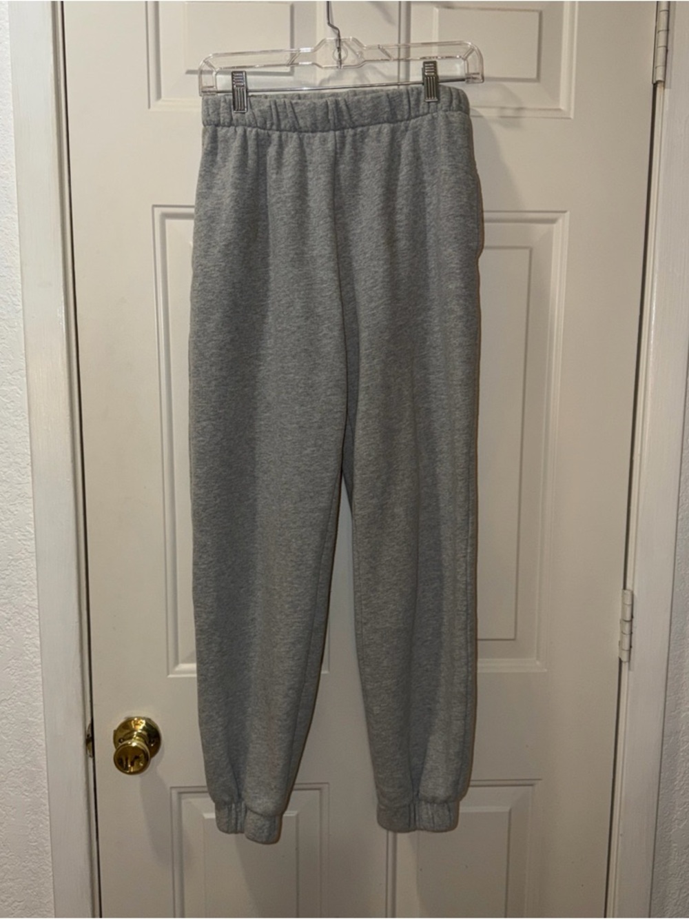 John Galt Womens Gray Cotton Sweatpants Pull On Size Small